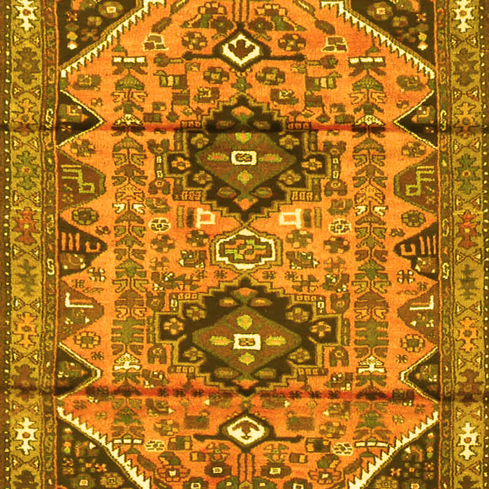 Persian Yellow Traditional Rug, tr4392yw