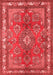 Medallion Red Traditional Area Rugs