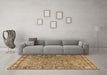 Machine Washable Animal Brown Traditional Rug in a Living Room,, wshtr4394brn