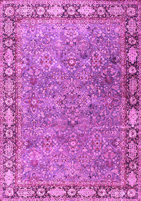 Animal Pink Traditional Rug, tr4394pnk