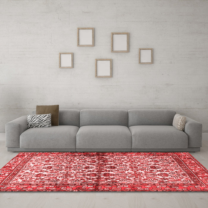 Traditional Red Washable Rugs