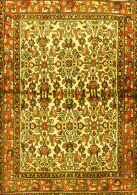 Persian Yellow Traditional Rug, tr4396yw