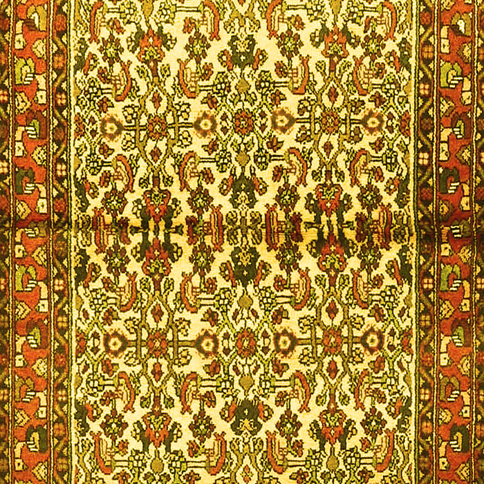 Persian Yellow Traditional Rug, tr4396yw