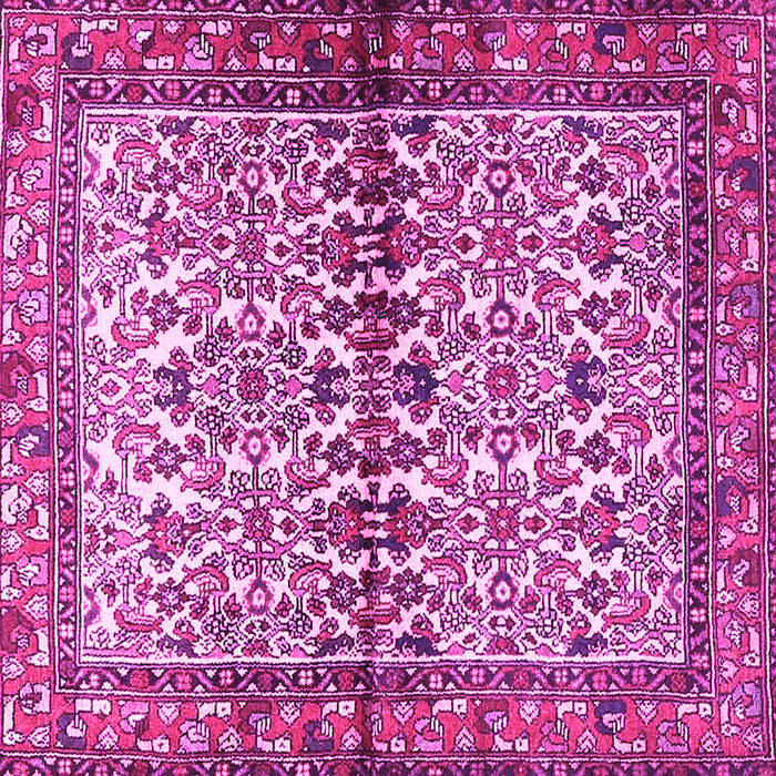 Square Persian Pink Traditional Rug, tr4396pnk