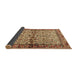Sideview of Persian Brown Traditional Rug, tr4396brn