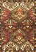 Machine Washable Persian Brown Traditional Rug, wshtr4397brn