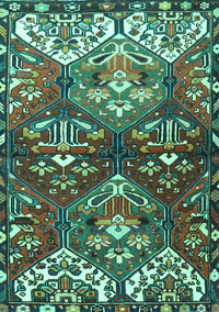 Persian Turquoise Traditional Rug, tr4397turq