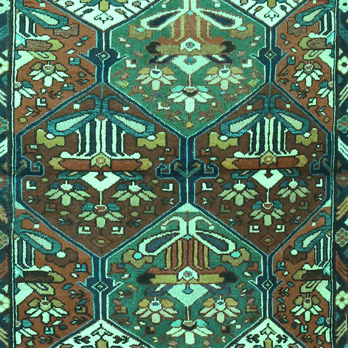 Persian Turquoise Traditional Rug, tr4397turq