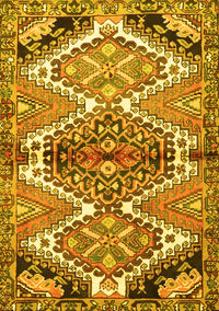 Persian Yellow Traditional Rug, tr4398yw