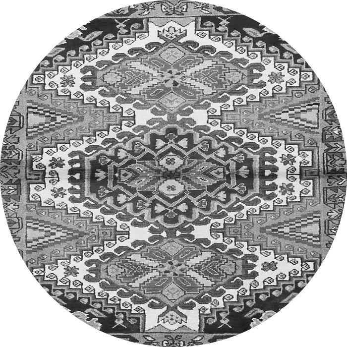 Machine Washable Persian Gray Traditional Rug, wshtr4398gry