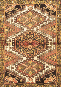 Persian Brown Traditional Rug, tr4398brn