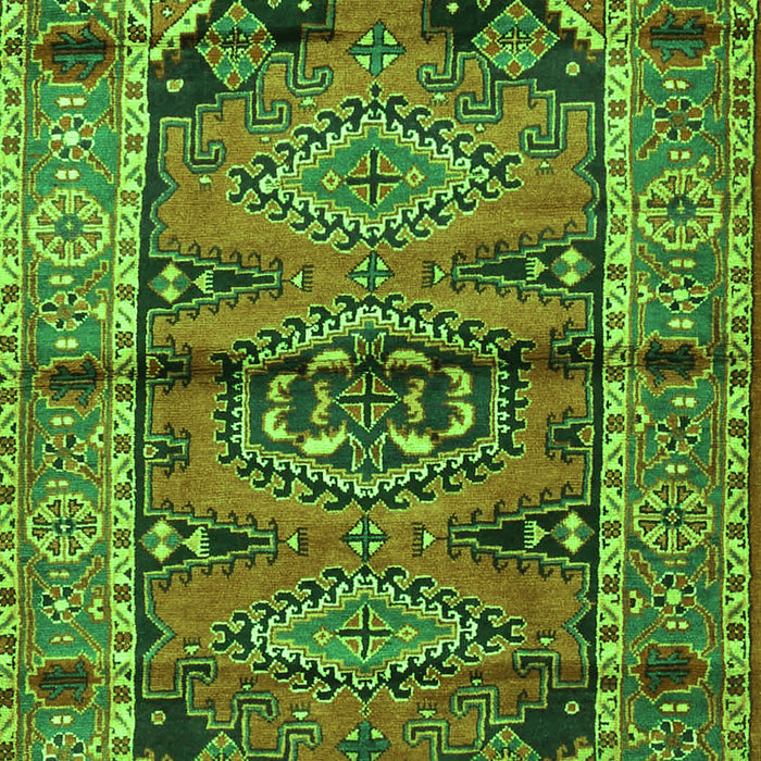 Persian Green Traditional Rug, tr4399grn