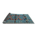 Sideview of Persian Light Blue Traditional Rug, tr4399lblu