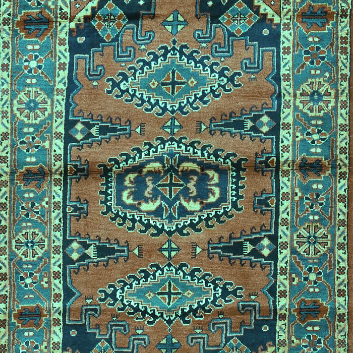 Persian Turquoise Traditional Rug, tr4399turq