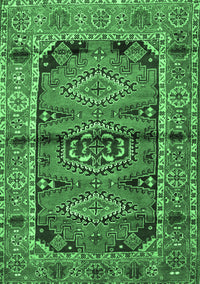 Persian Emerald Green Traditional Rug, tr4399emgrn