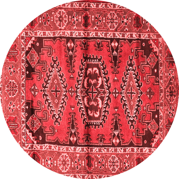 Machine Washable Persian Red Traditional Rug, wshtr4399red