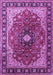 Medallion Purple Traditional Rug, tr439pur