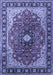 Medallion Blue Traditional Rug, tr439blu