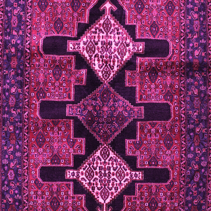 Machine Washable Persian Pink Traditional Rug, wshtr43pnk