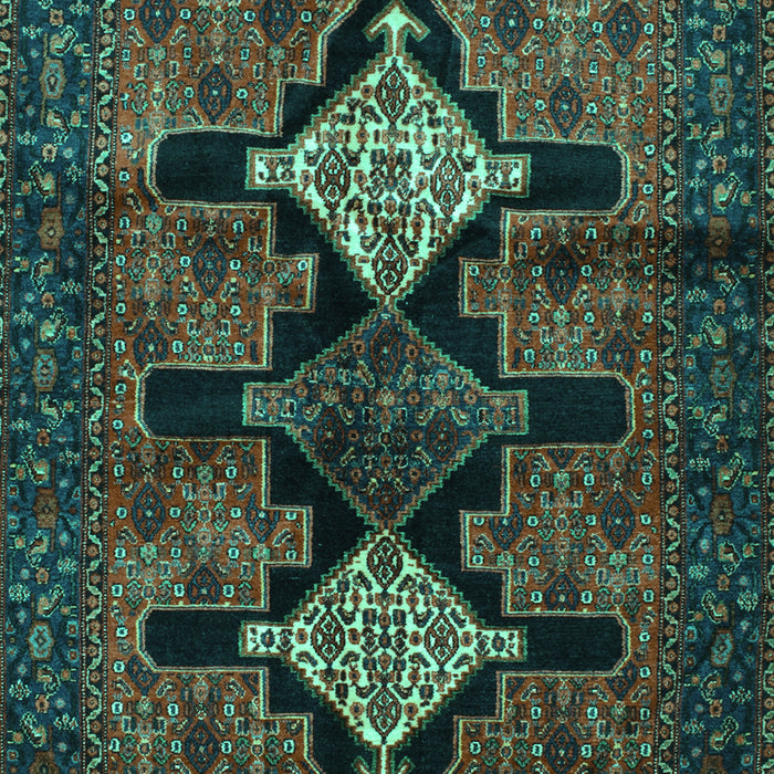 Persian Turquoise Traditional Rug, tr43turq