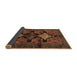 Sideview of Persian Brown Traditional Rug, tr43brn