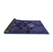 Sideview of Persian Blue Traditional Rug, tr43blu