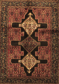 Persian Brown Traditional Rug, tr43brn