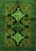 Persian Green Traditional Rug, tr43grn