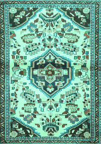 Persian Turquoise Traditional Rug, tr4400turq