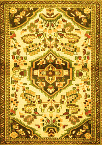 Persian Yellow Traditional Rug, tr4400yw