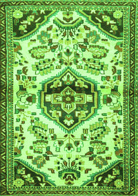 Persian Green Traditional Rug, tr4400grn