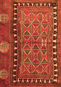 Persian Orange Traditional Rug, tr4401org