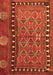 Persian Orange Traditional Rug, tr4401org