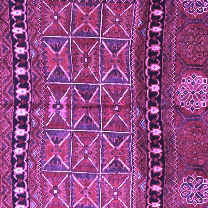 Machine Washable Persian Purple Traditional Area Rugs, wshtr4401pur