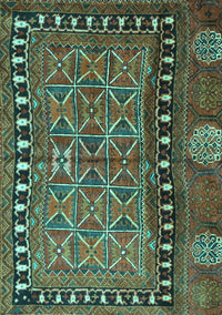 Persian Turquoise Traditional Rug, tr4401turq