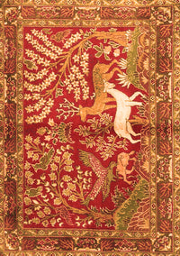 Persian Orange Traditional Rug, tr4402org