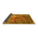 Sideview of Persian Yellow Traditional Rug, tr4402yw