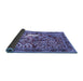 Sideview of Persian Blue Traditional Rug, tr4402blu