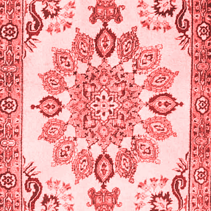 Medallion Red Traditional Area Rugs