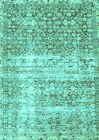 Persian Turquoise Traditional Rug, tr4404turq