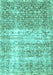 Persian Turquoise Traditional Rug, tr4404turq
