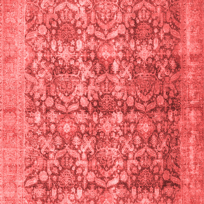 Machine Washable Persian Red Traditional Rug, wshtr4406red