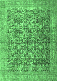Persian Emerald Green Traditional Rug, tr4406emgrn