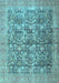 Persian Light Blue Traditional Rug, tr4406lblu