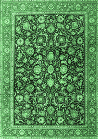 Persian Emerald Green Traditional Rug, tr4407emgrn