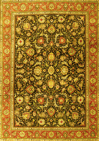 Persian Yellow Traditional Rug, tr4407yw