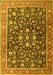 Persian Yellow Traditional Rug, tr4407yw