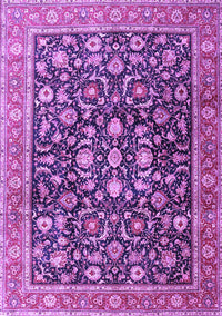 Persian Purple Traditional Rug, tr4407pur