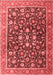Persian Red Traditional Area Rugs