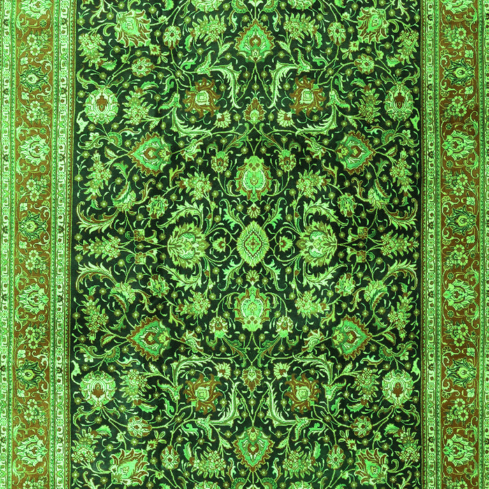 Persian Green Traditional Rug, tr4407grn